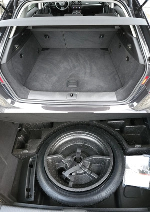 Audi A3 cena 57900 przebieg: 212635, rok produkcji 2013 z Kartuzy małe 781